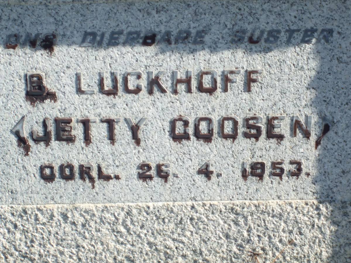 LUCKHOFF B. -1953