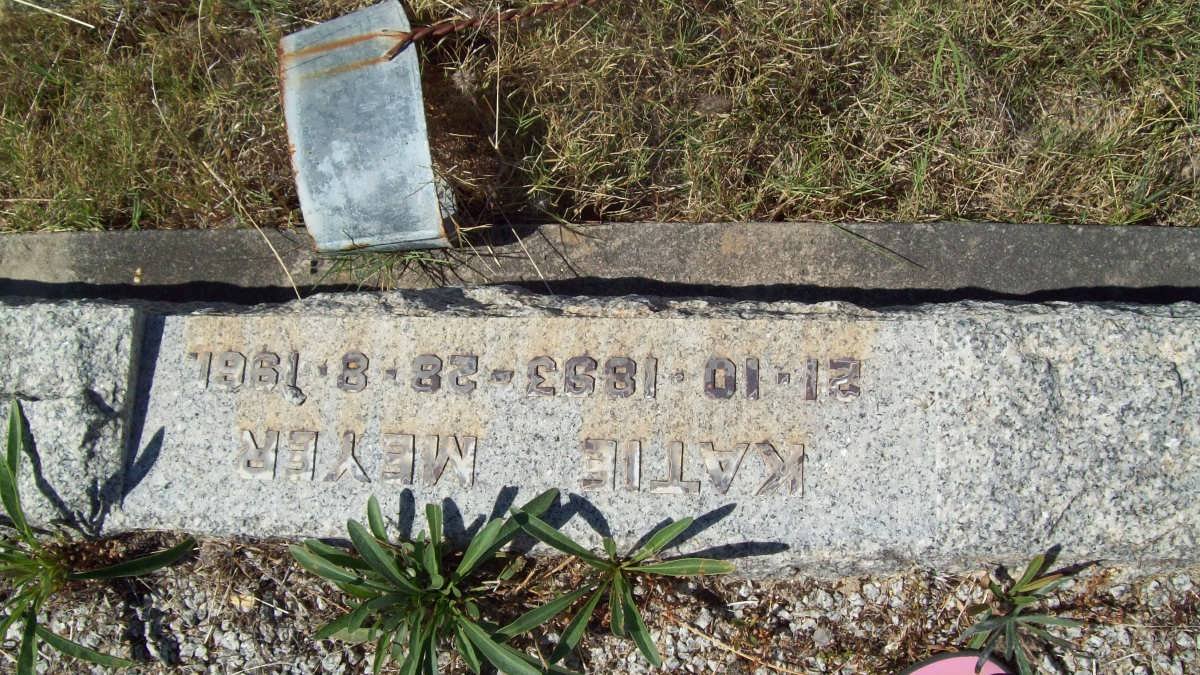 MEYER Katie 1893-1961