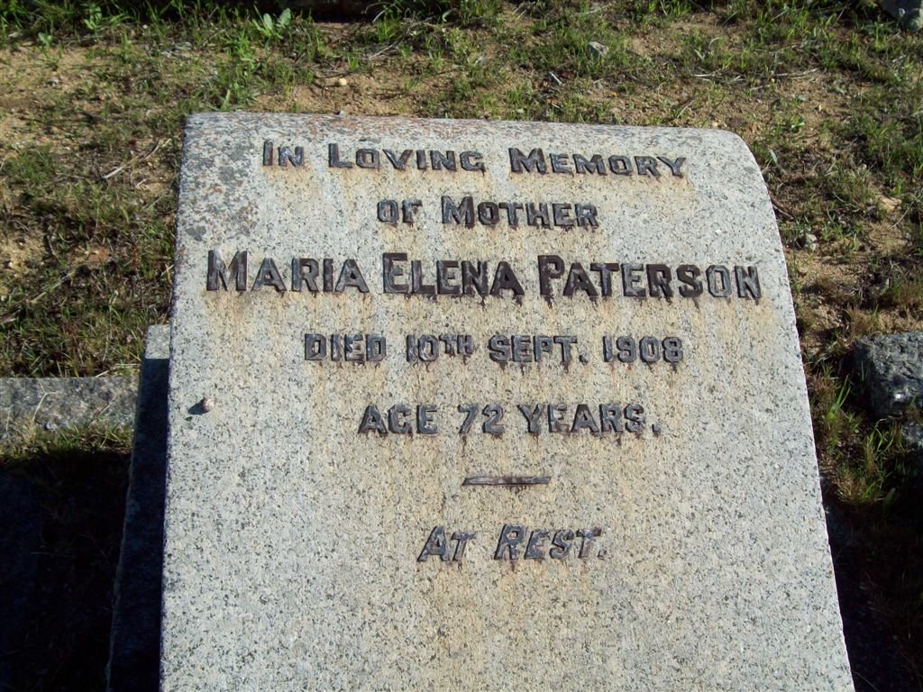 PATERSON Maria Elena -1908