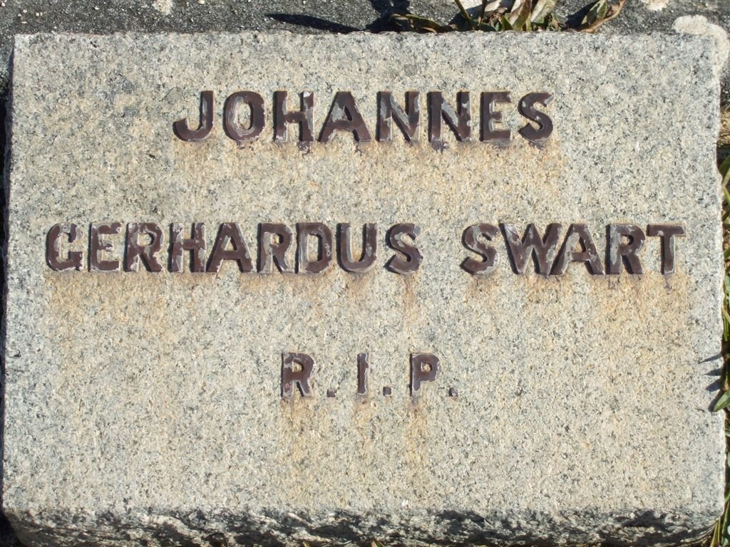 SWART Johannes Gerhardus