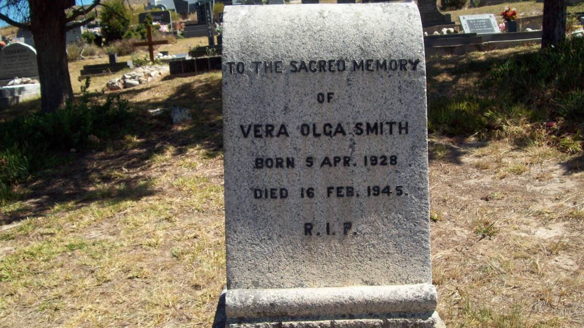 SMITH Vera Olga 1928-1945