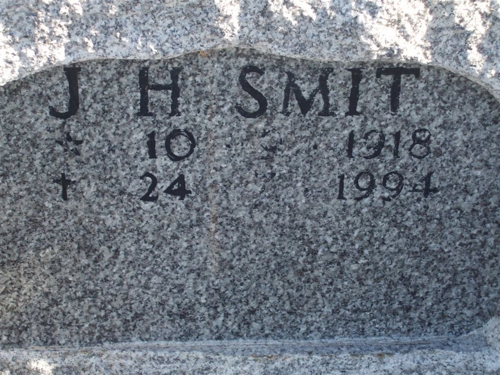 SMIT J.H. 1918-1994