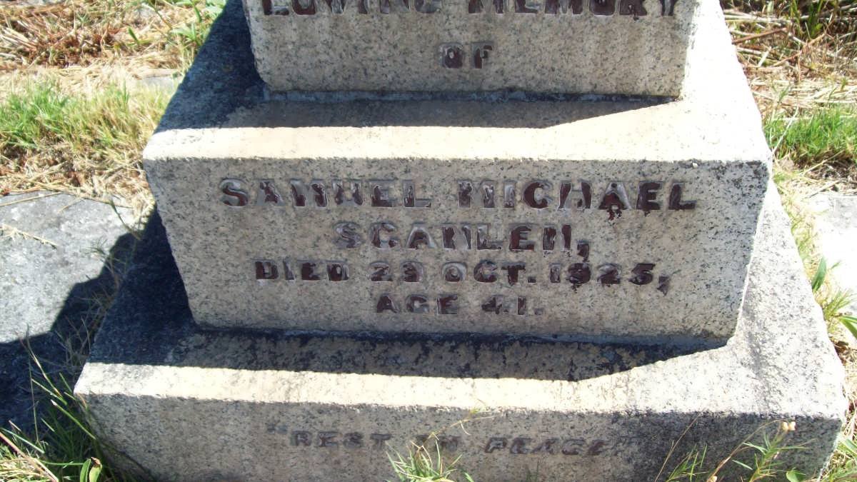 SCANLEN Samuel Michael -1925