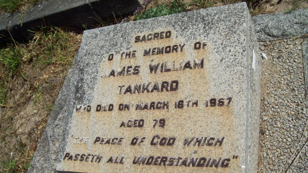 TANKARD James William -1957