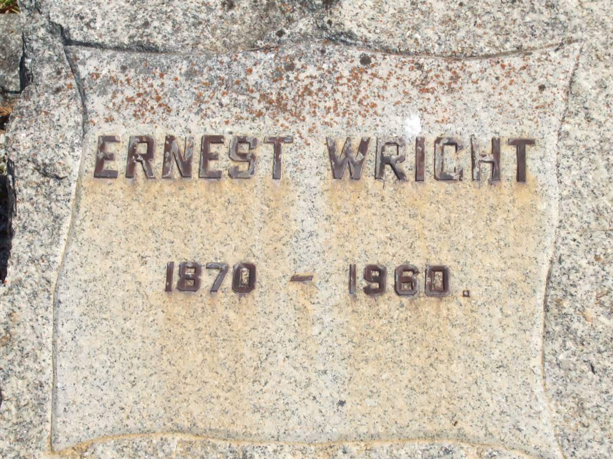 WRIGHT Ernest 1870-1960