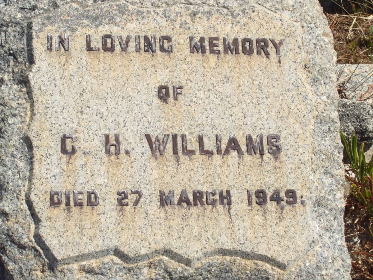 WILLIAMS C.H. -1949