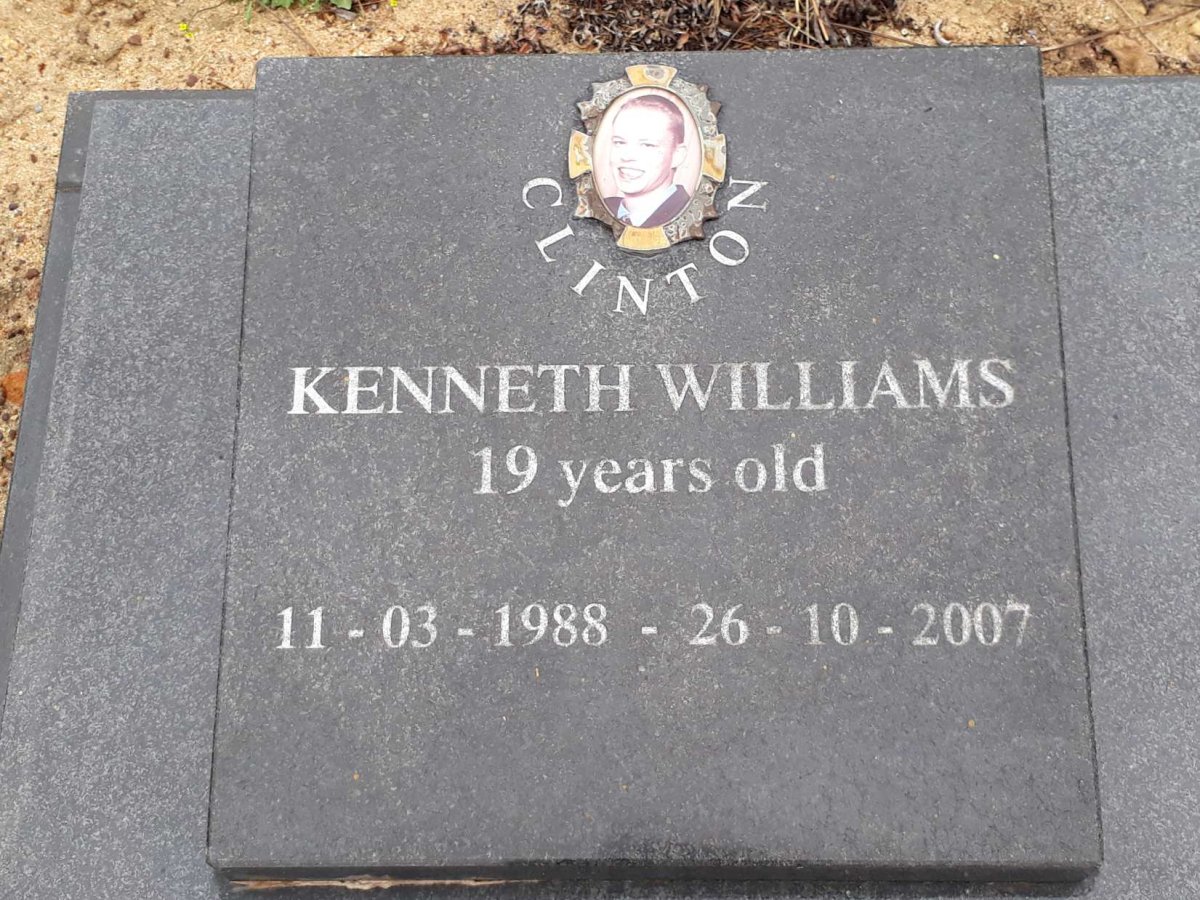 WILLIAMS Clinton, KENNETH 1988-2007