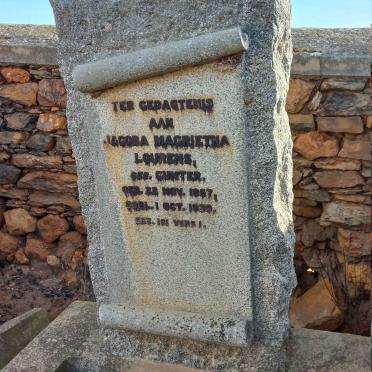Western Cape, HEIDELBERG district, Kopjes 330, Koppies, farm cemetery