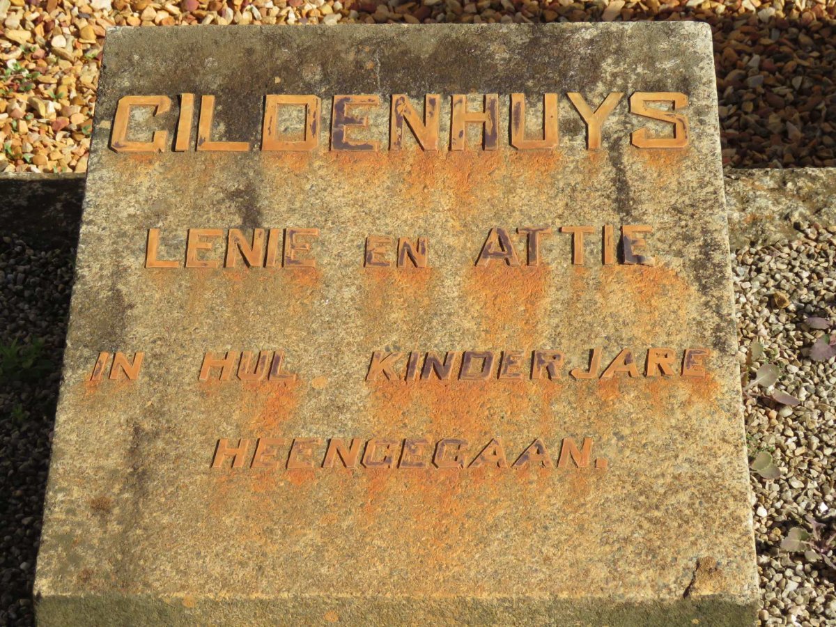 GILDENHUYS Lenie :: GILDENHUYS Attie