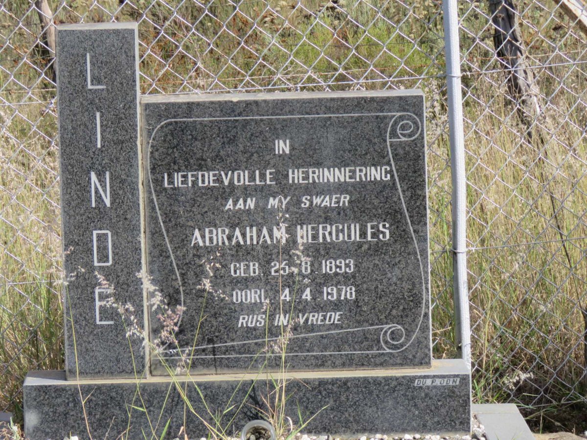 LINDE Abraham Hercules 1893-1978