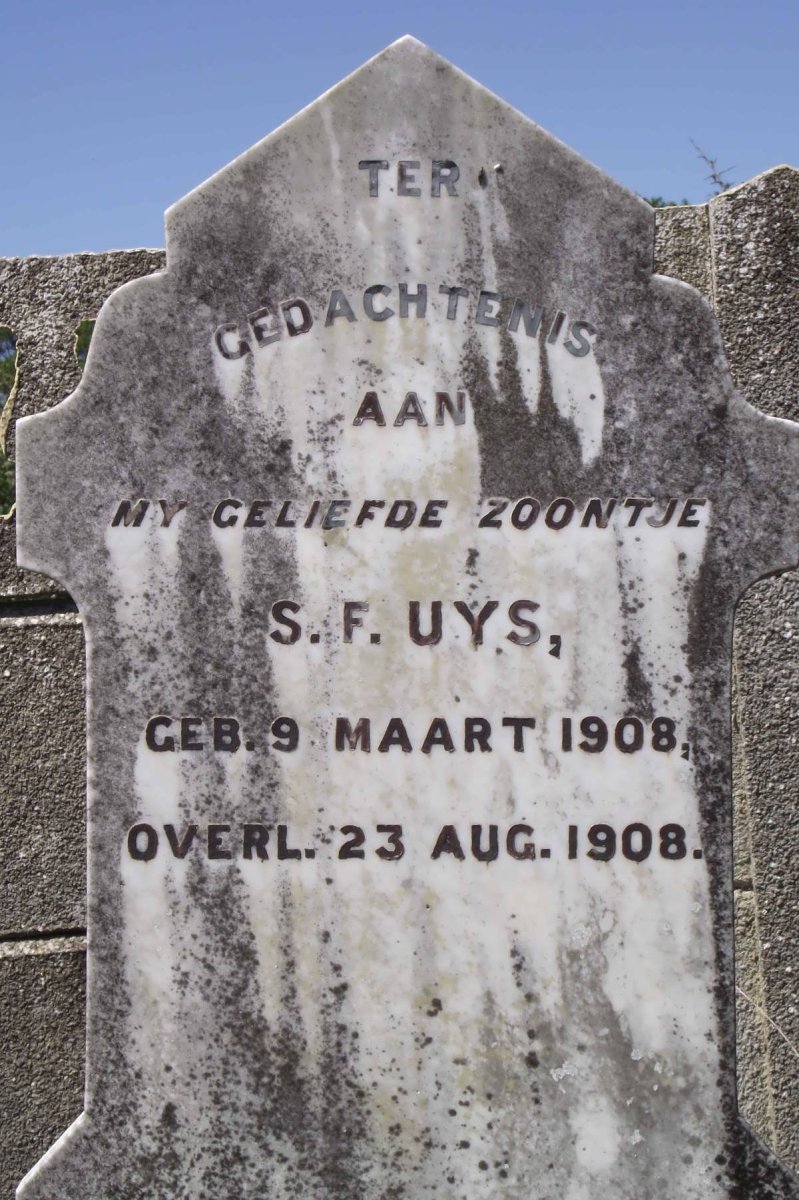 UYS S.F. 1908-1908