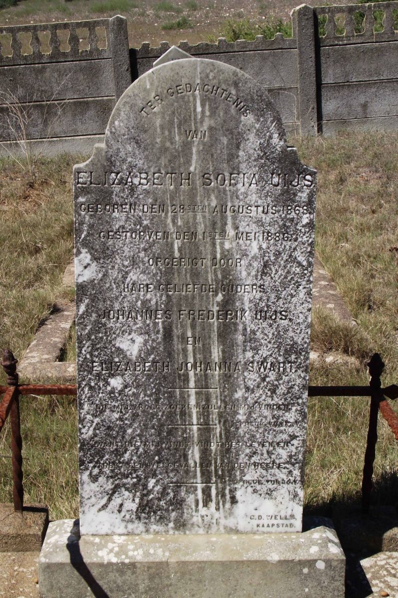 UIJS Elizabeth Sofia 1868-1886