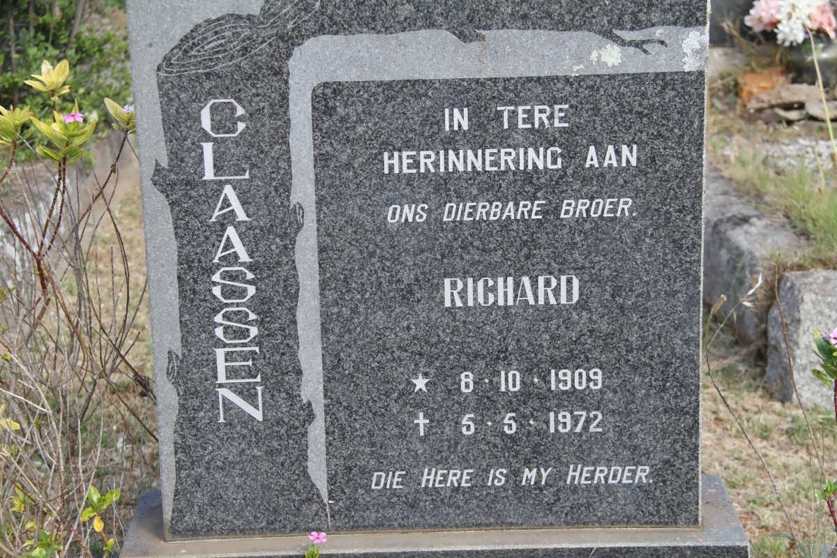CLAASSEN Richard 1909-1972