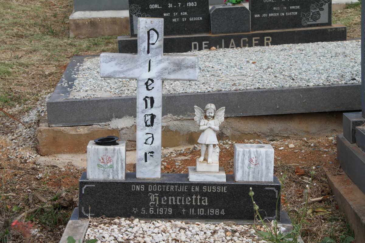 PIENAAR Henrietta 1979-1984