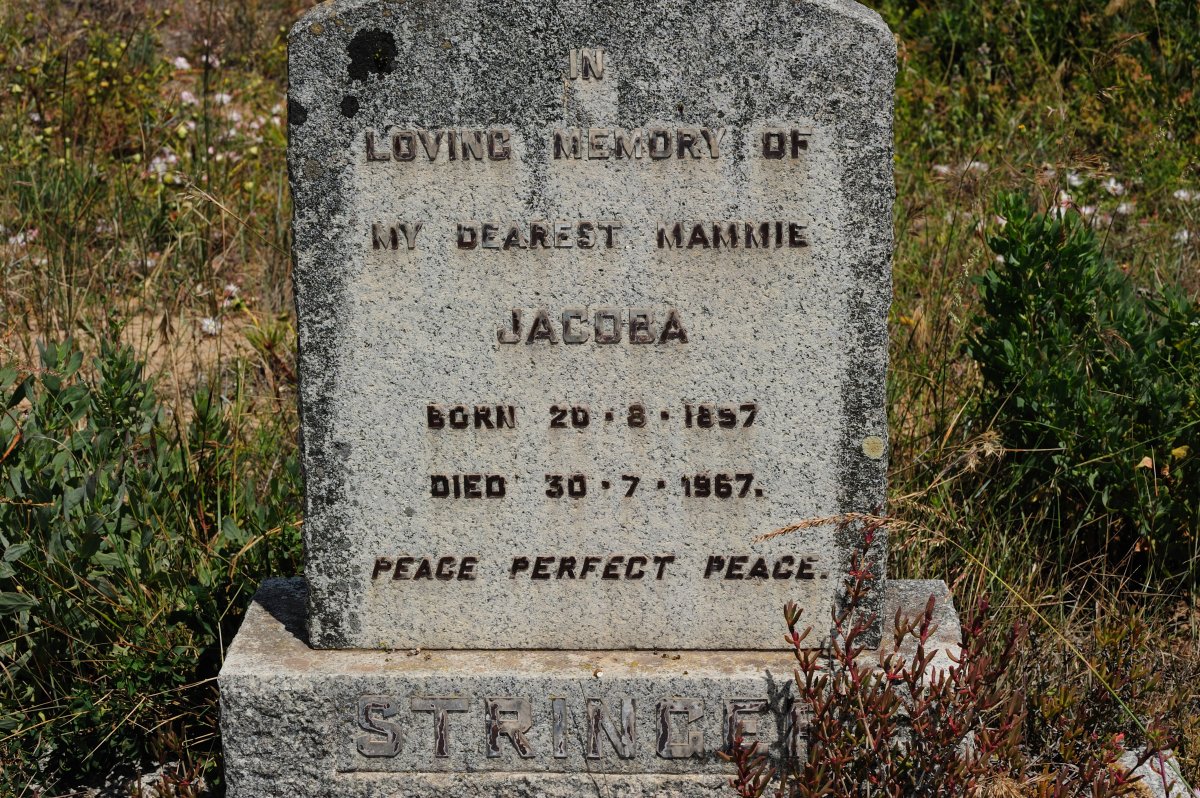 STRINGER Jacoba 1897-1967