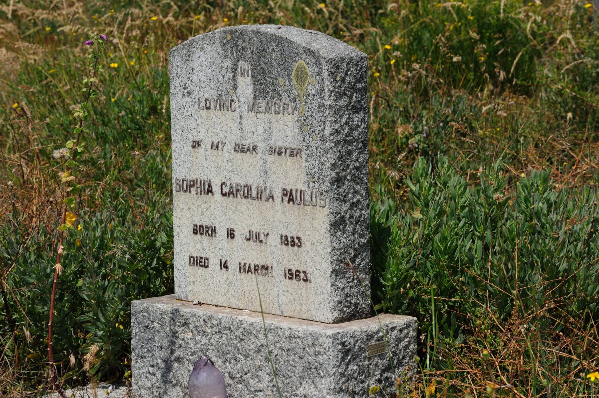 PAULUS Sophia Carolina 1883-1963
