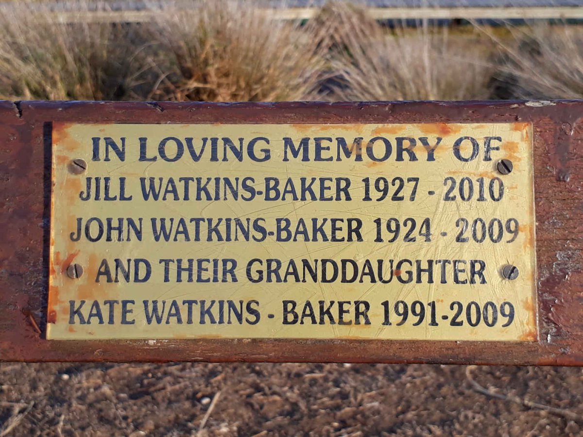 BAKER John, WATKINS 1924-2009 &amp; Jill 1927-2010 :: WATKINS-BAKER Kate 1991-2009