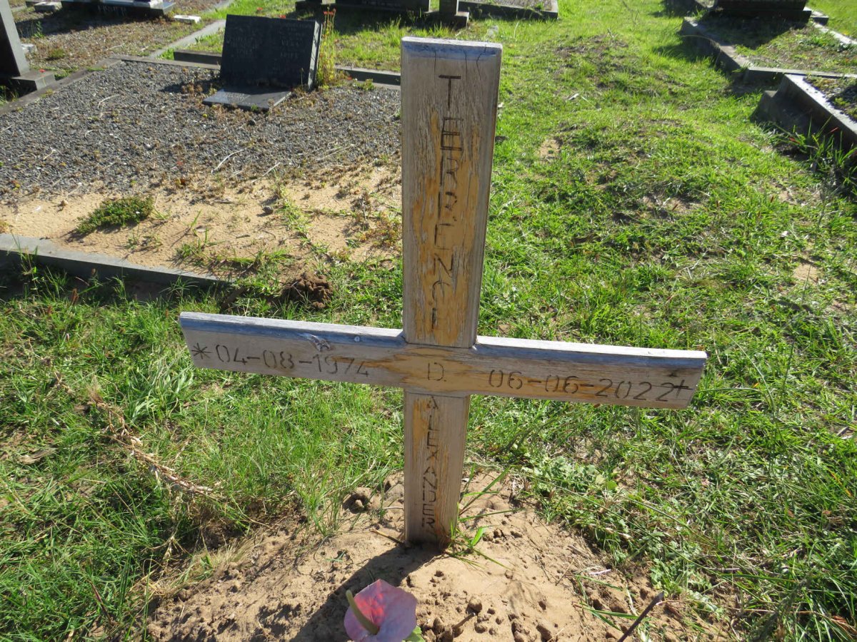 ALEXANDER Terrence 1974-2022