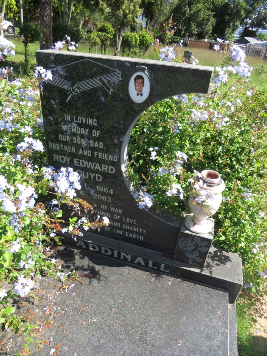 ADDINALL Roy Edward Flouyd 1964-2003