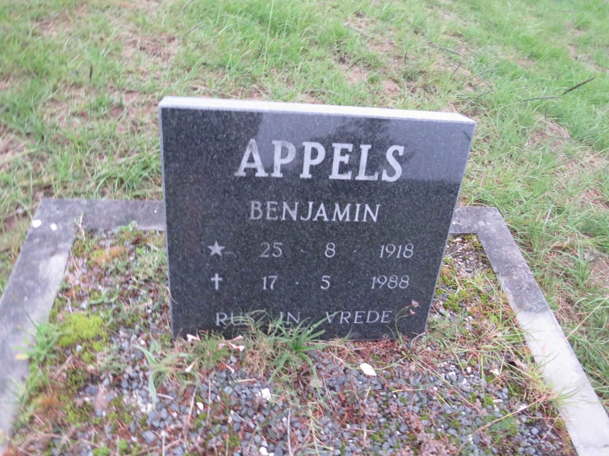 APPELS Benjamin 1918-1988