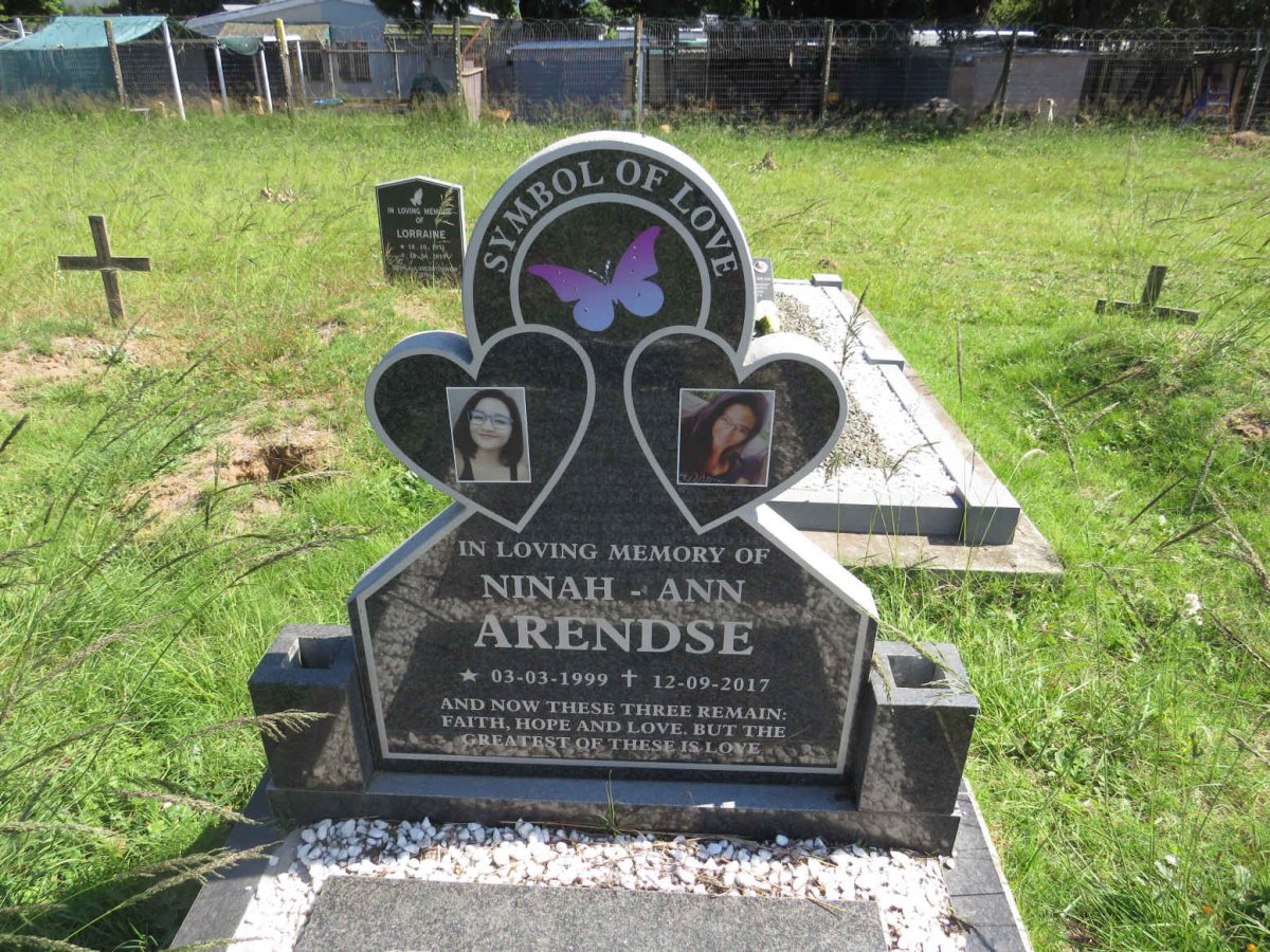 ARENDSE Ninah-Ann 1999-2017