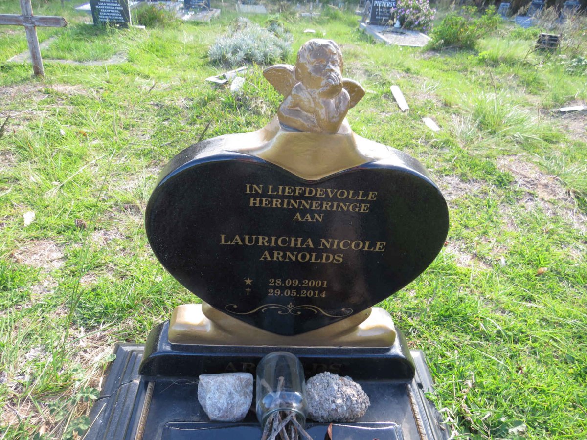 ARNOLDS Lauricha Nicole 2001-2014