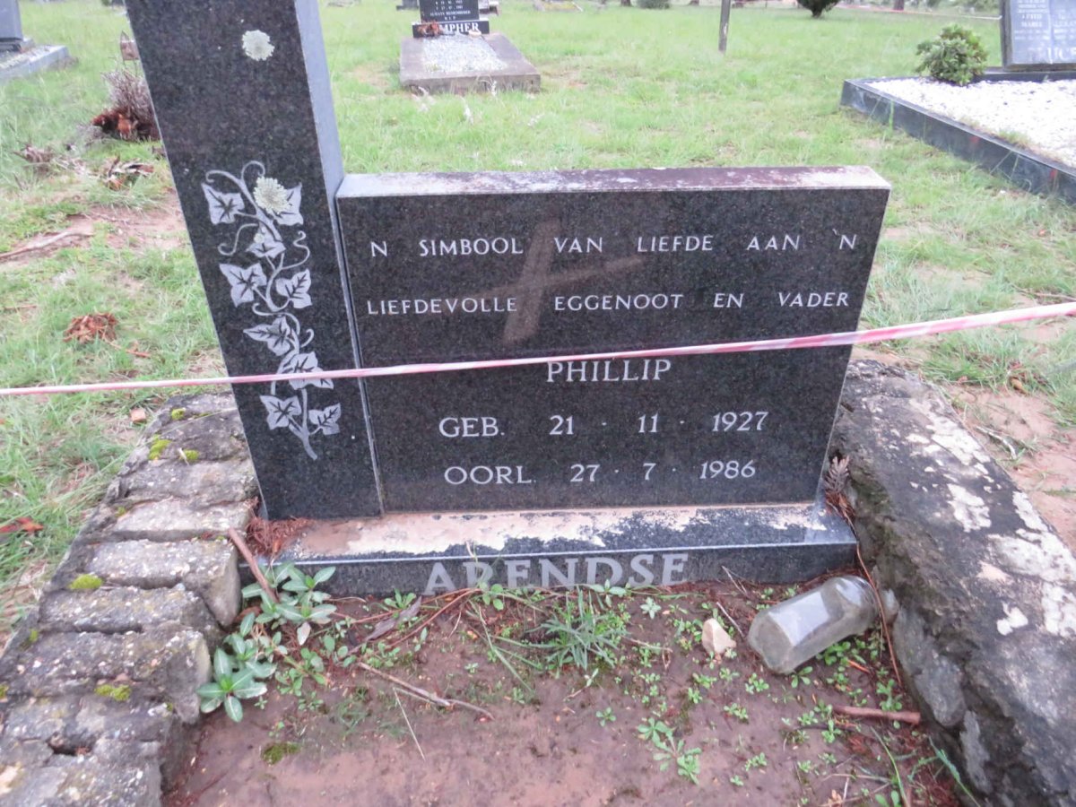ARENDSE Phillip 1927-1986