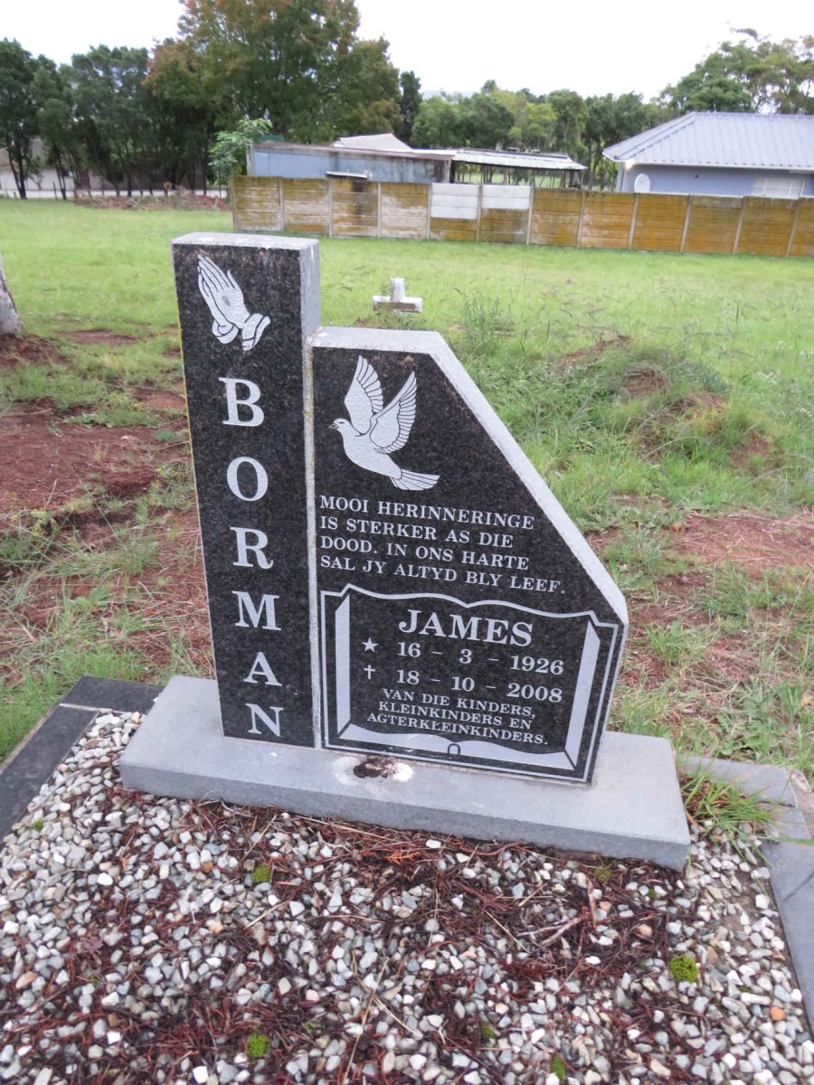 BORMAN James 1926-2008