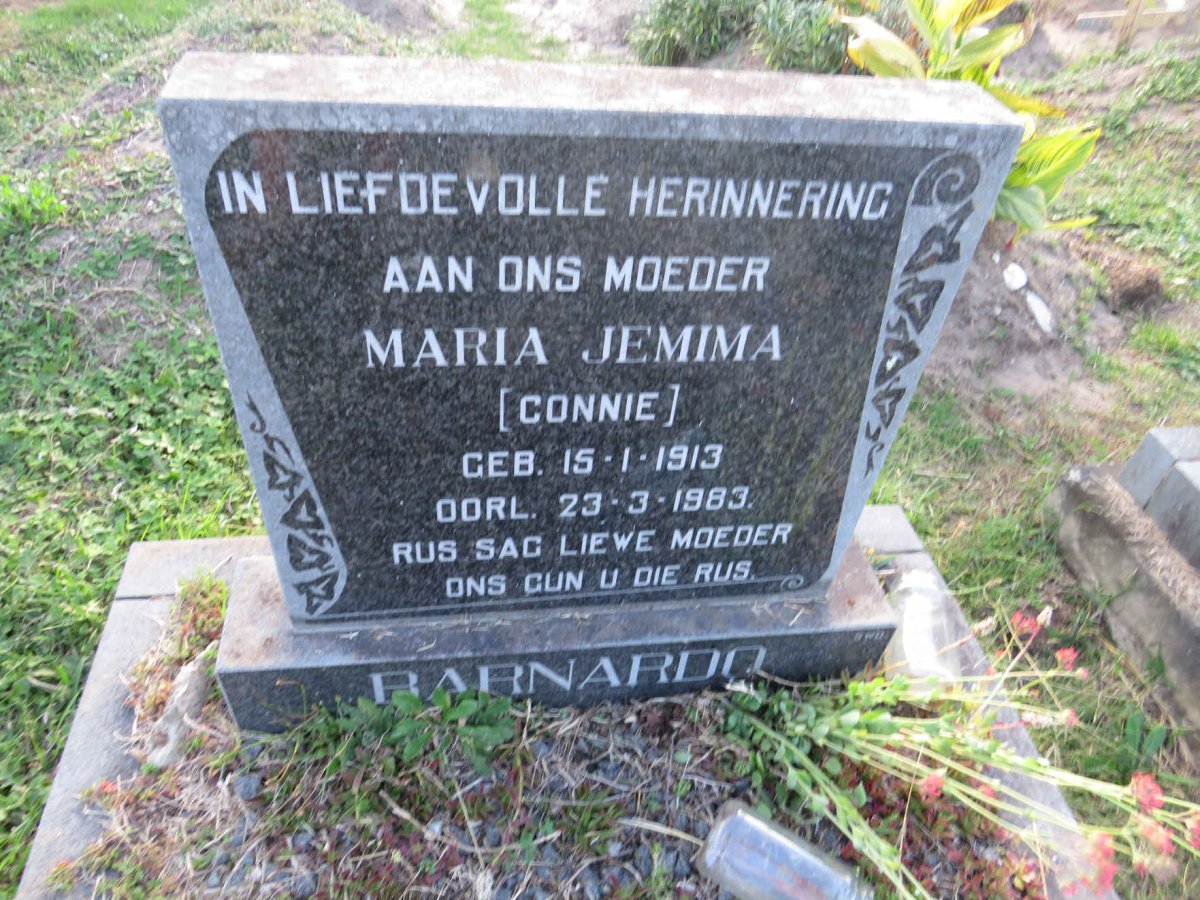BARNARDO Marie Jemima 1913-1983