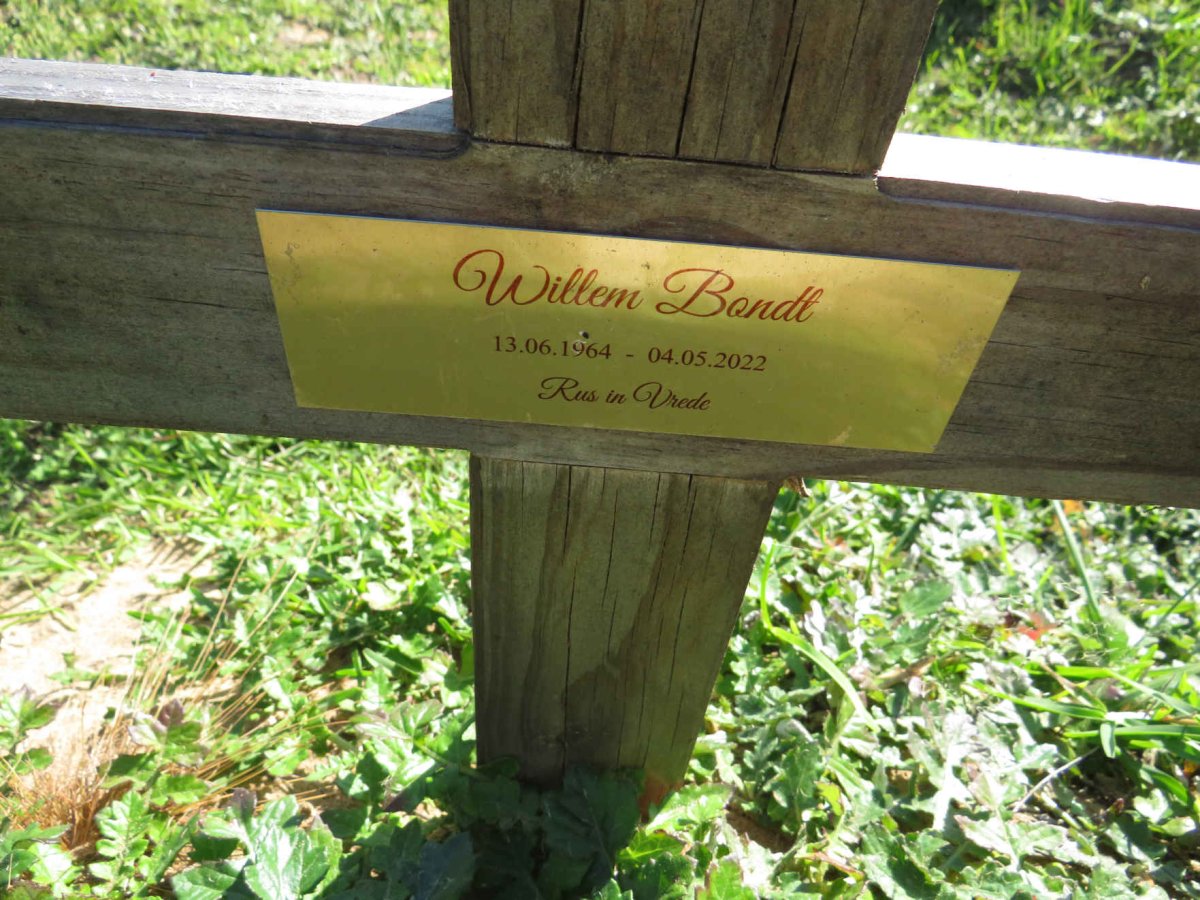 BONDT Willem 1964-2022