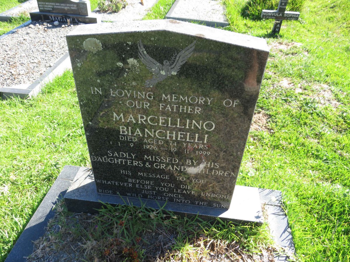 BIANCHELLI Marcellino 1926-1999