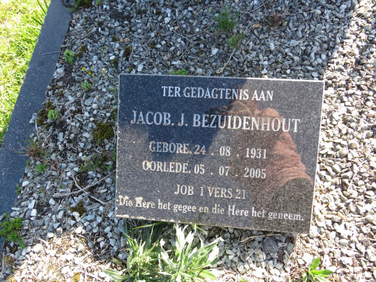 BEZUIDENHOUT Jacob J. 1931-2005