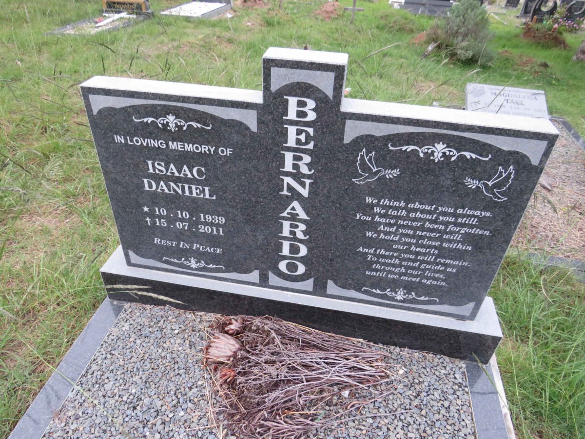 BERNARDO Isaac Daniel 1939-2011