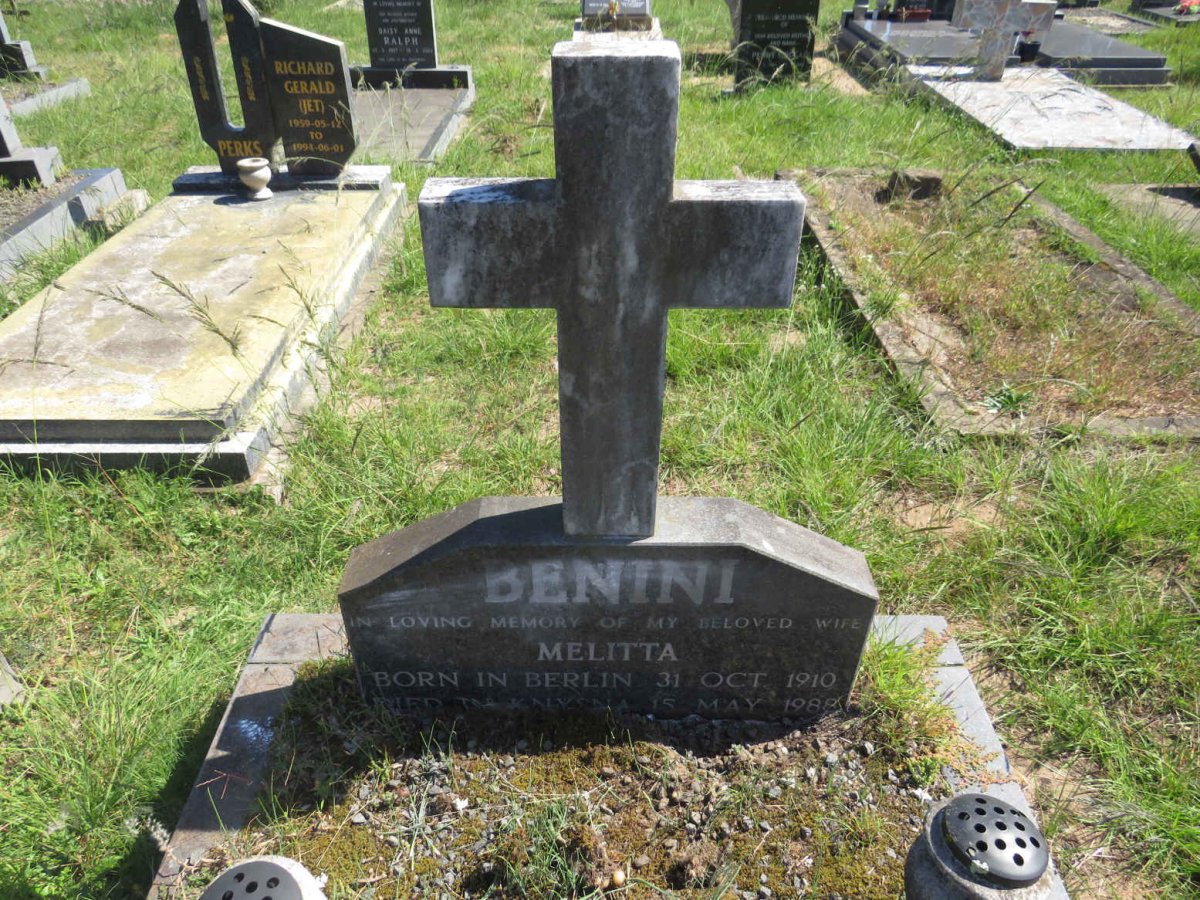 BENINI Melitta 1910-1988