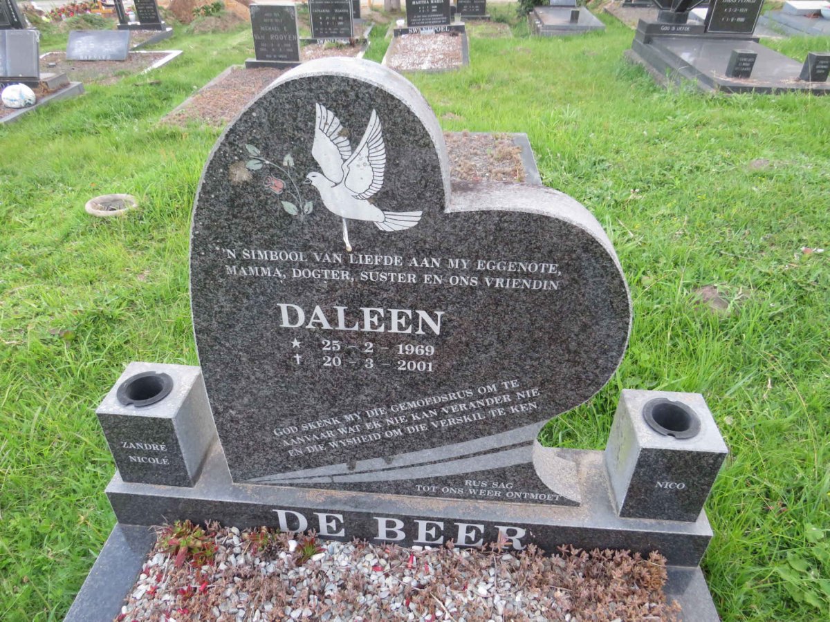 BEER Daleen, de 1969-2001