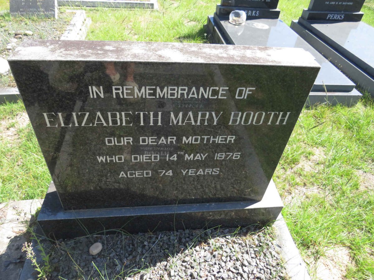 BOOTH Elizabeth Mary -1976