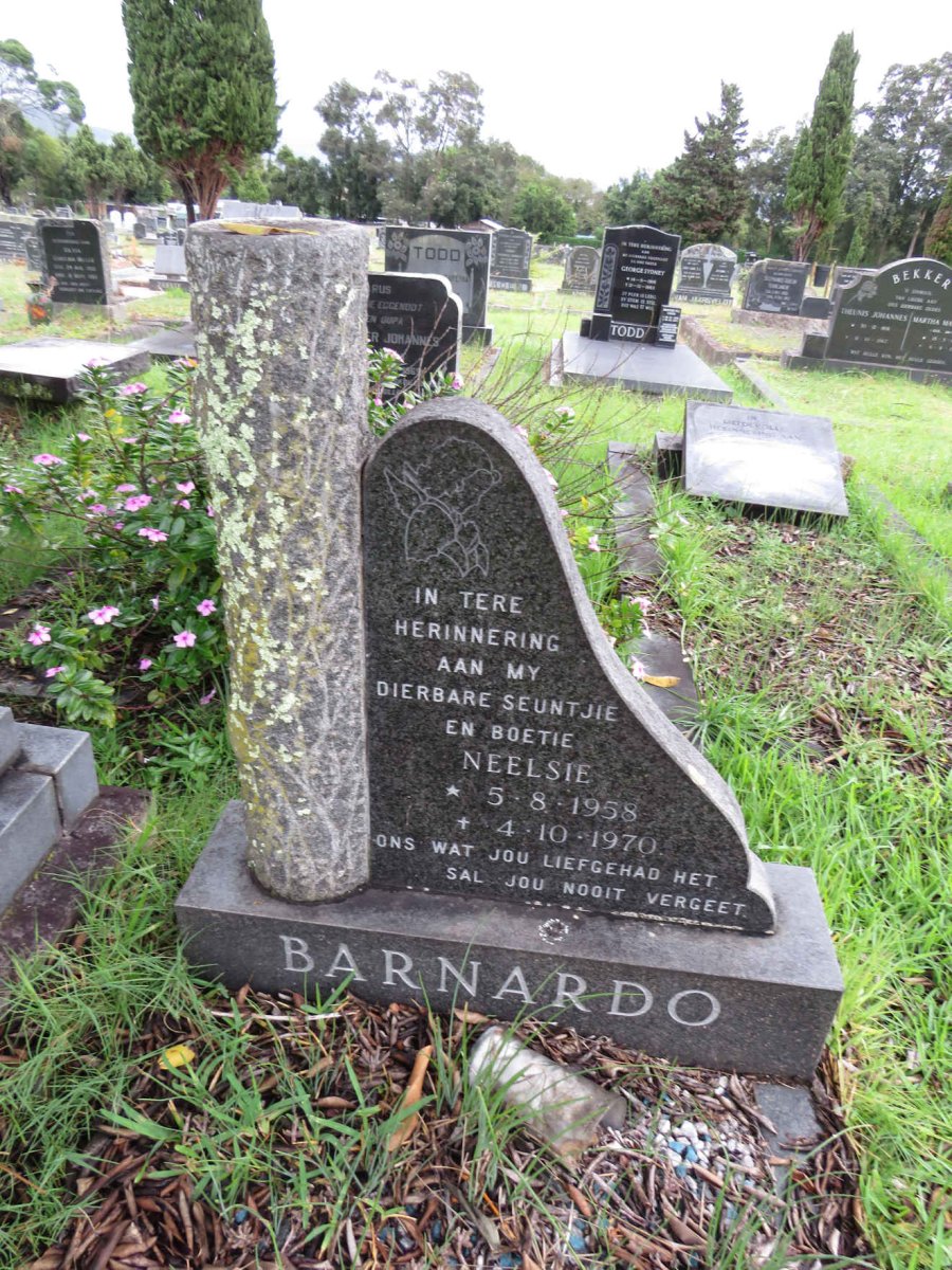 BARNARDO Neelsie 1958-1970