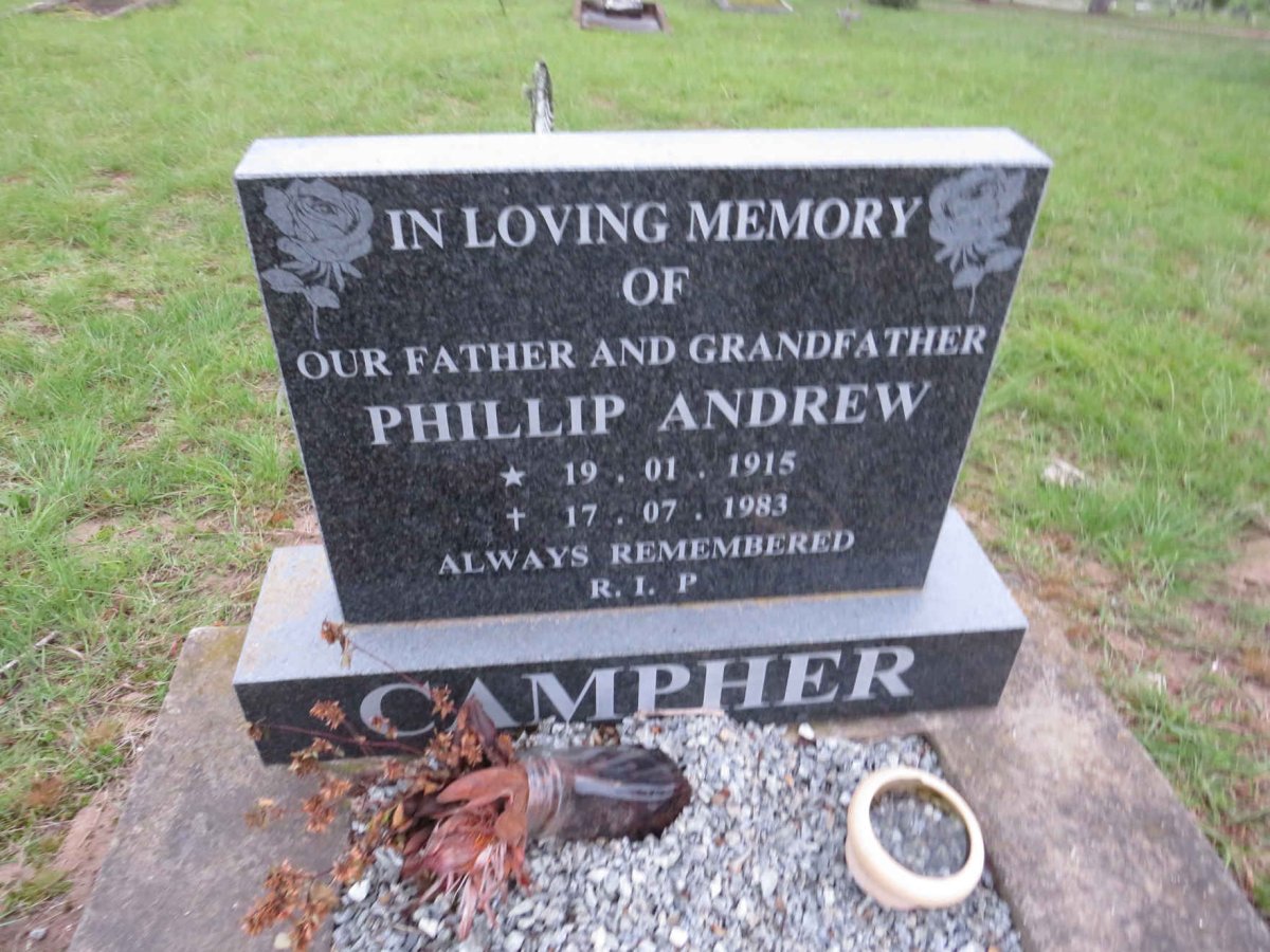 CAMPHER Phillip Andrew 1915-1983