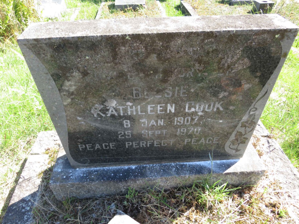 COOK Bessie Kathleen 1907-1970