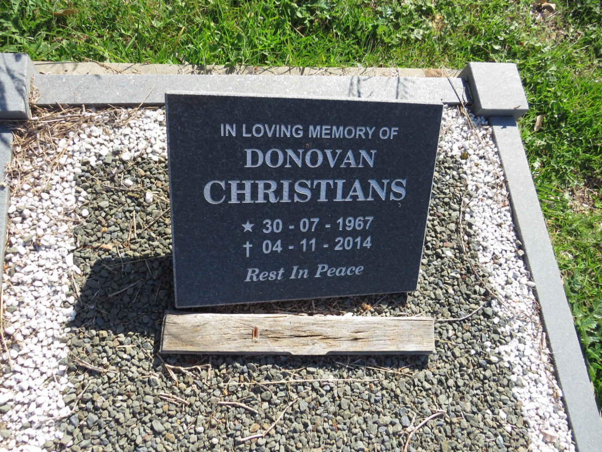 CHRISTIANS Donovan 1967-2014