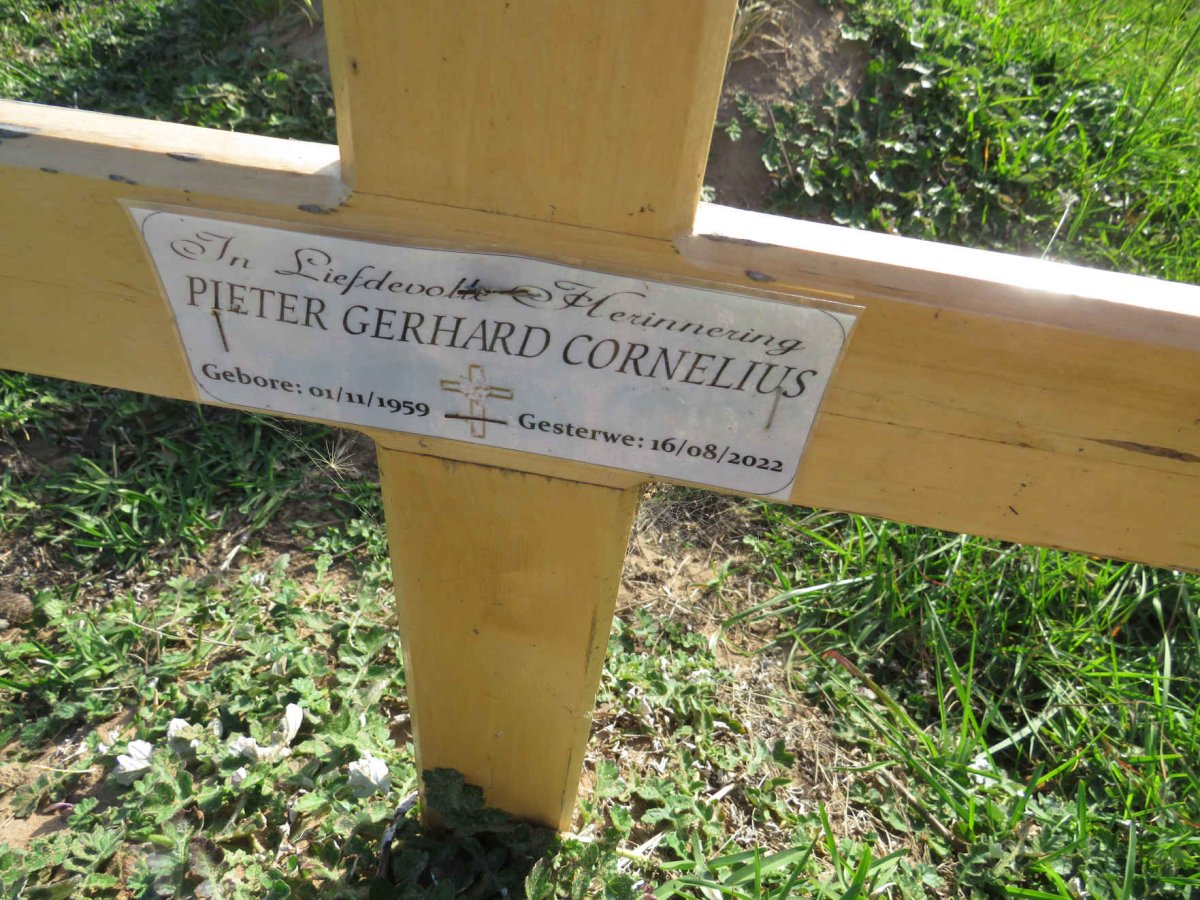 CORNELIUS Pieter Gerhard 1959-2022