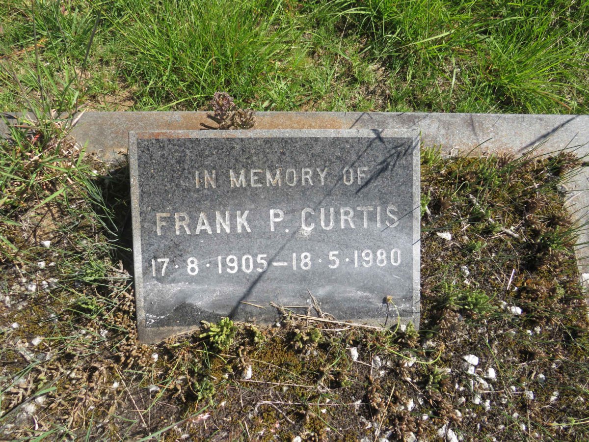 CURTIS Frank P. 1905-1980