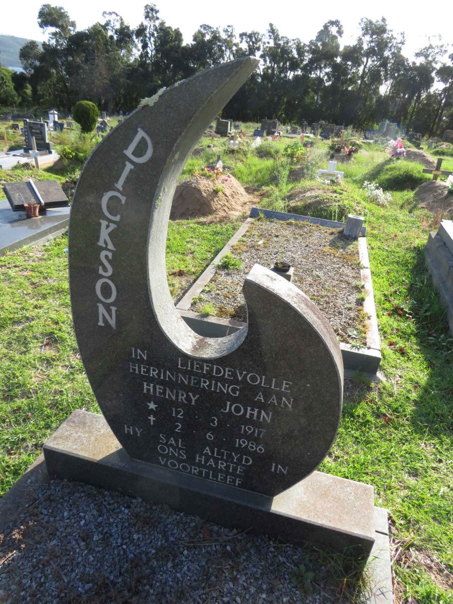 DICKSON Henry John 1917-1986