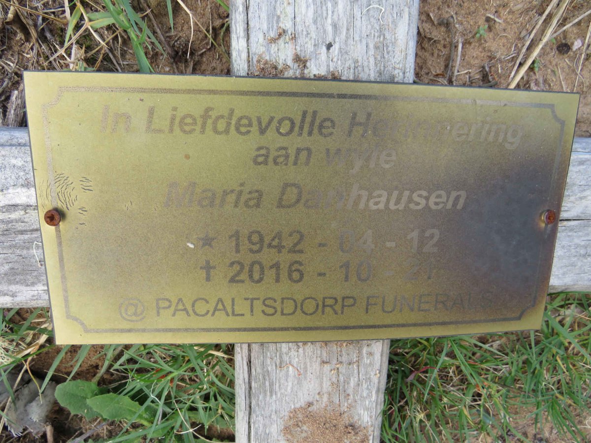 DANHAUSEN Maria 1942-2016