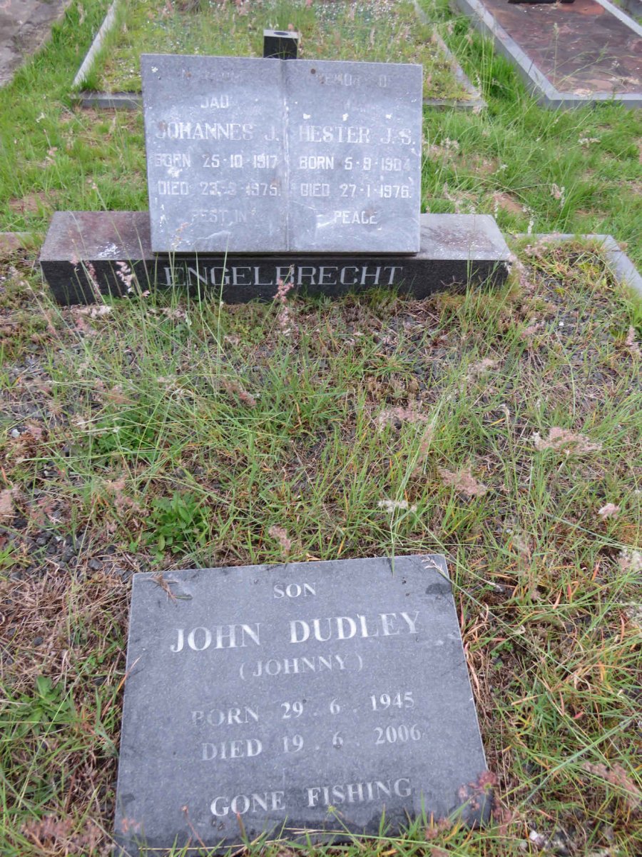 ENGELBRECHT Johannes J. 1917-1975 &amp; Hester J.S. 1904-1976 :: ENGELBRECHT John Dudley 1945-2006 _1