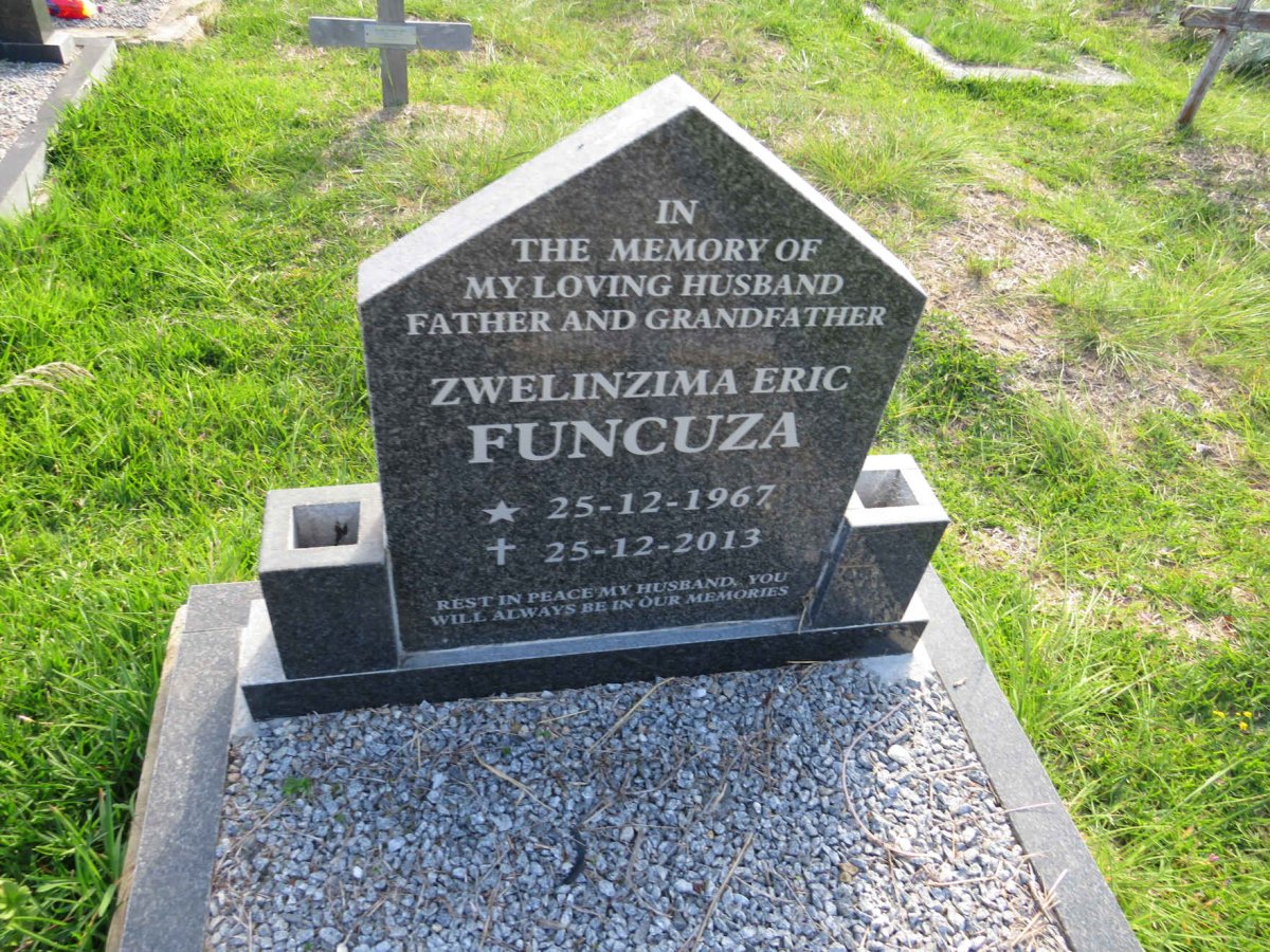 FUNCUZA Zwelinzima Eric 1967-2013