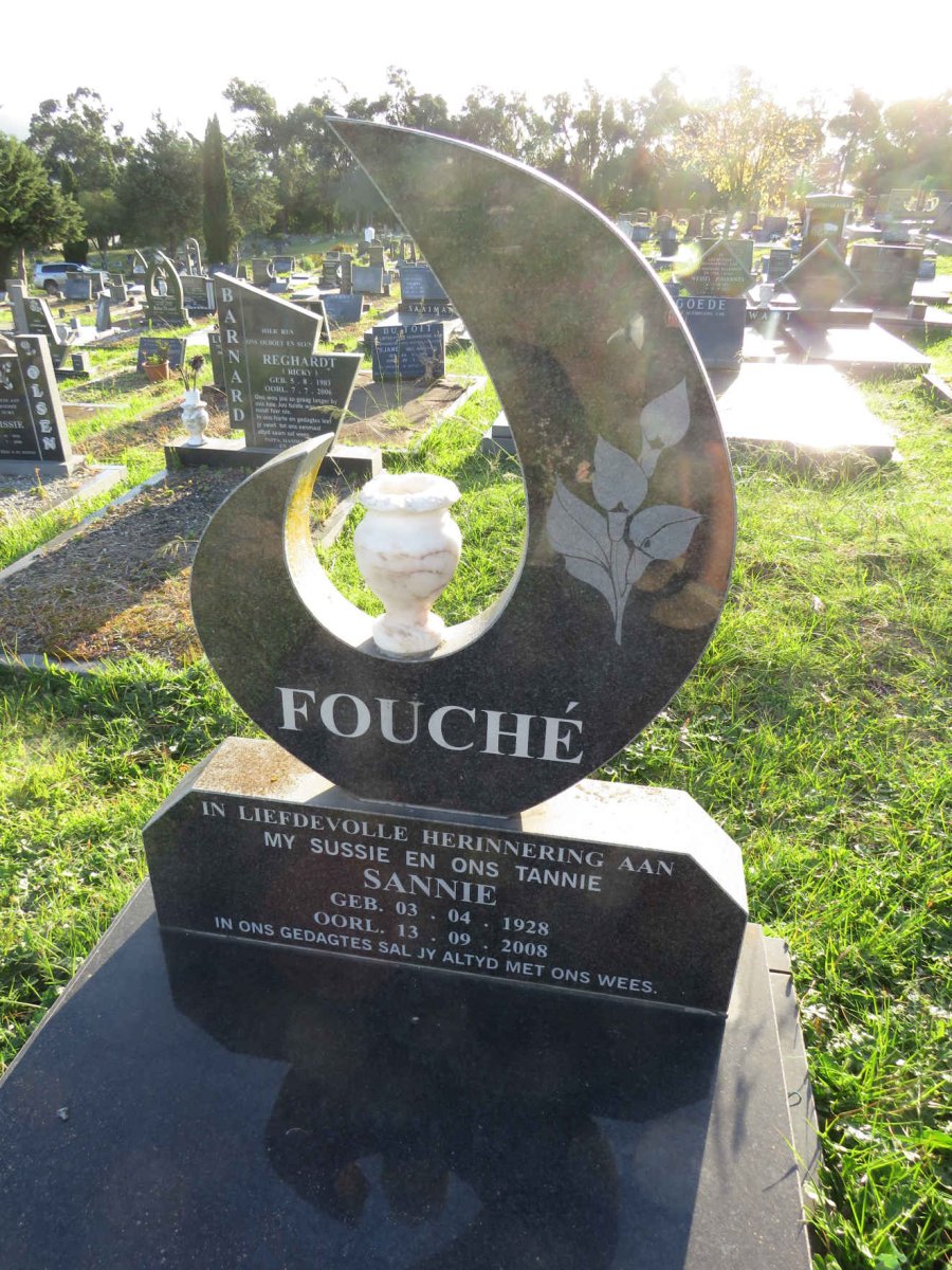 FOUCHE Sannie 1928-2008