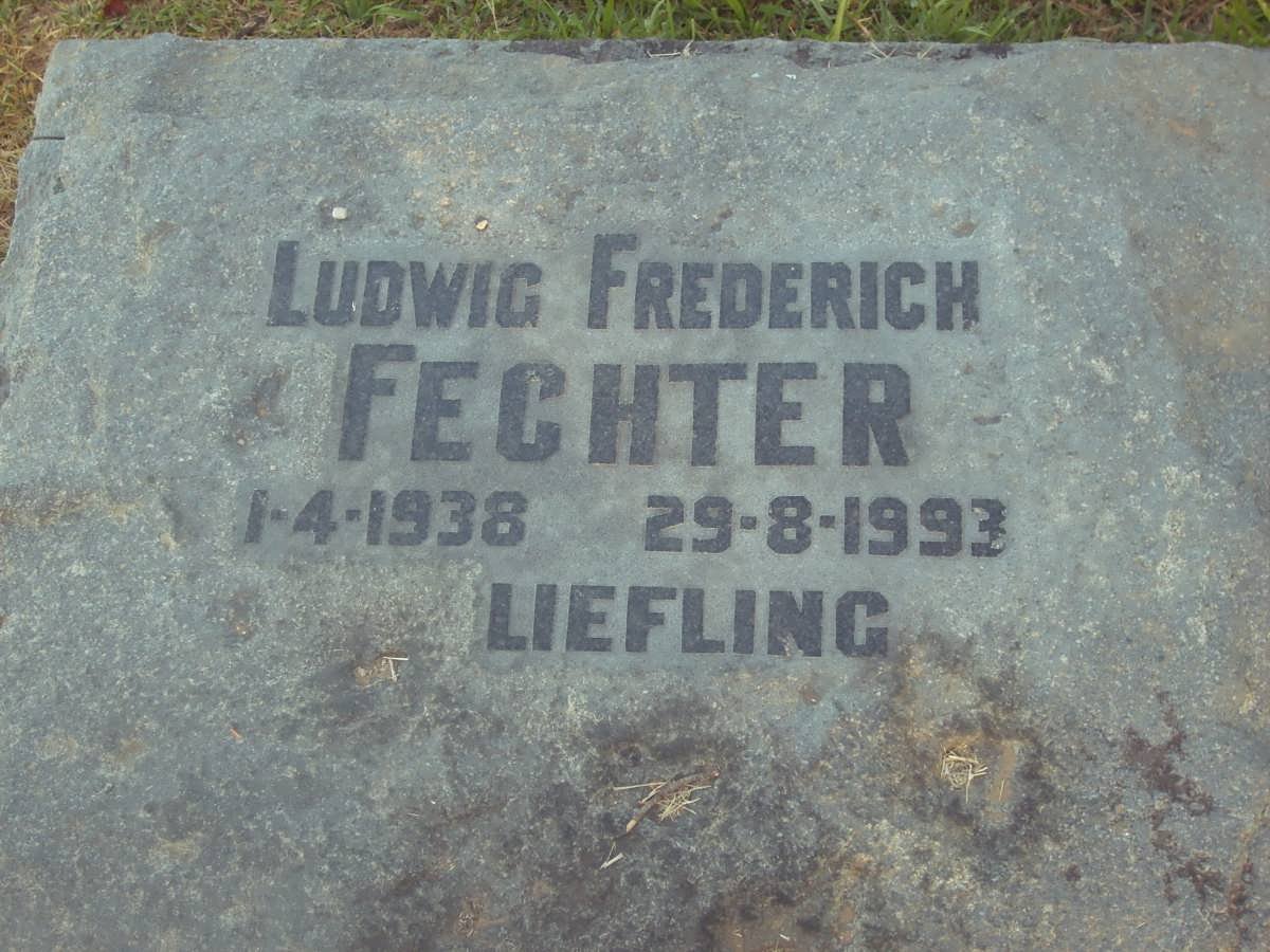 FECHTER Ludwig Frederich 1938-1993