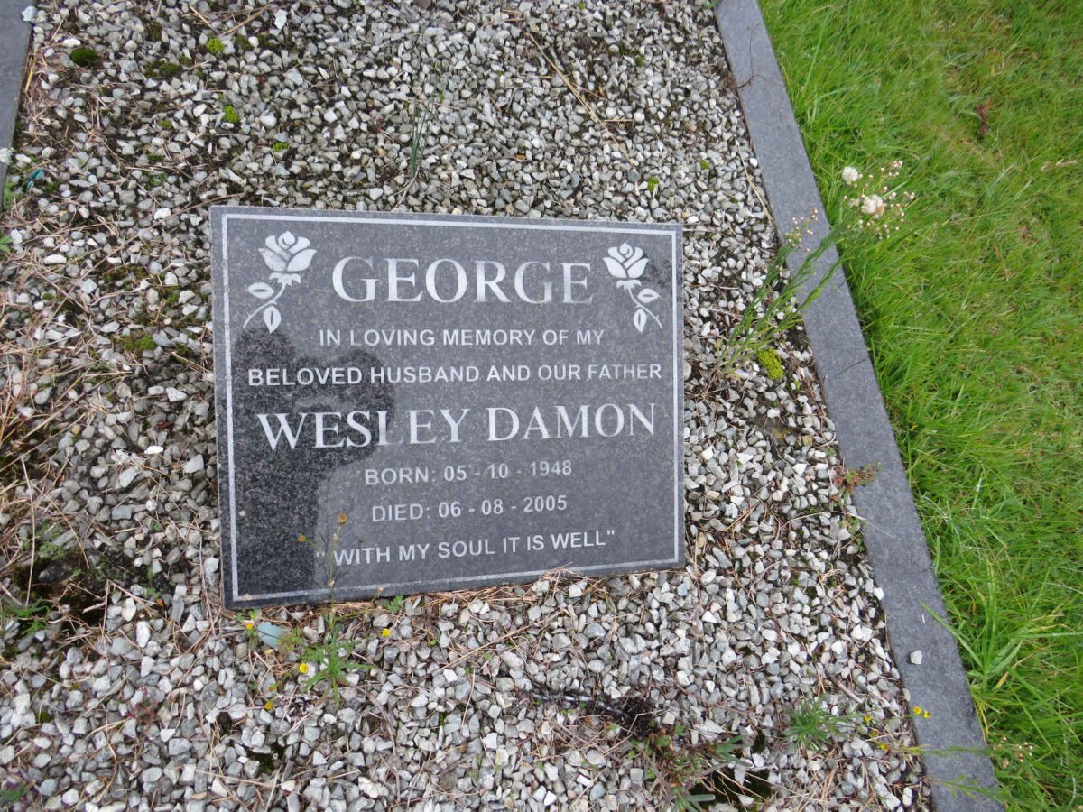 GEORGE Wesley Damon 1948-2005