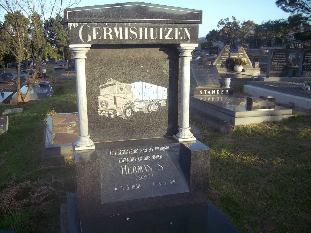 GERMISHUIZEN Herman S. 1958-1991